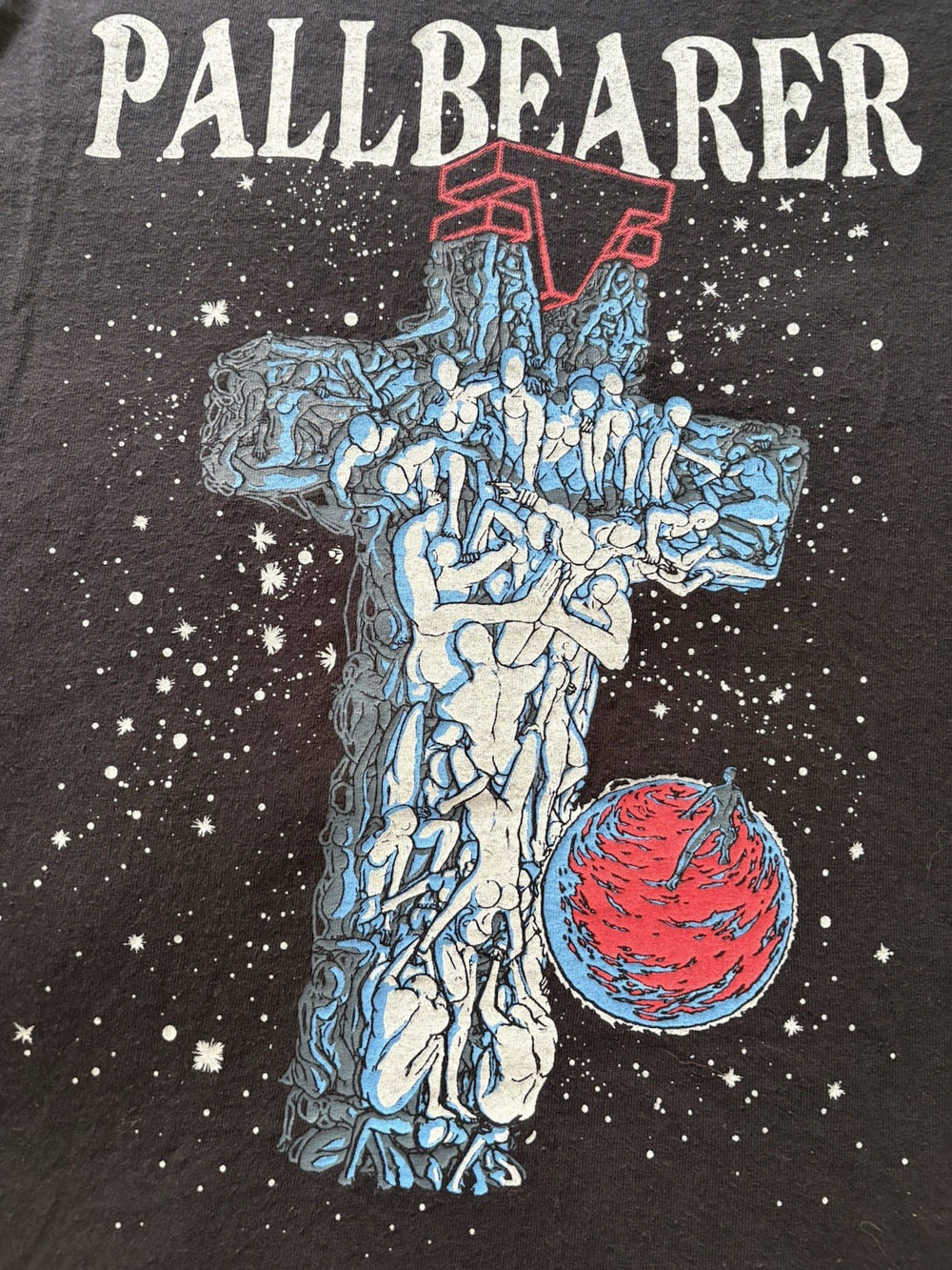 Pallbearer Band Merch T-Shirt Black Doom Metal Graphic Tee Men's Sm OOP VTG